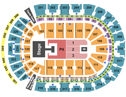 Nationwide Arena Demi Lovato Seating Chart